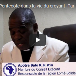 Célébration de la fête de la pentecôte- district de Lomé-Solidarité