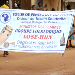 Inauguration du groupe folklorique des Femmes du District de Tokoin Solidarité le 27-05-2018