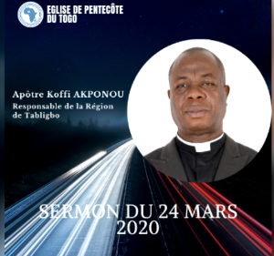 Sermon du 24 Mars 2020